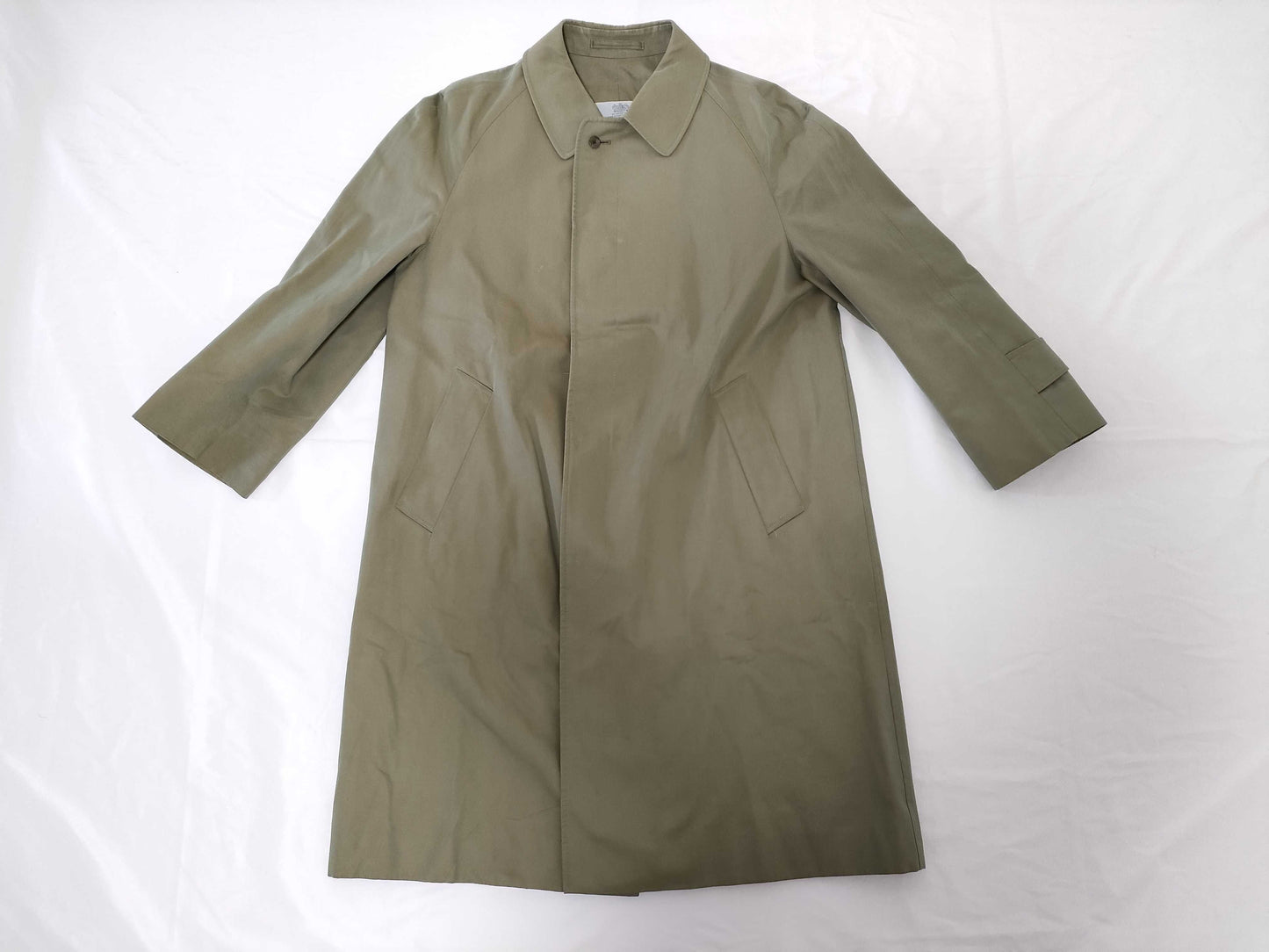Aquascutum Check Green Coat