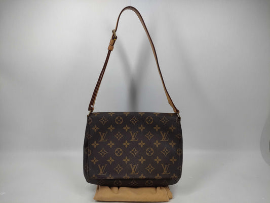 LOUIS VUITTON Monogram M51257 Musette Tango Shoulder Bag