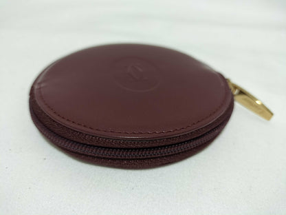 Cartier Must Round Coin Case Must Coin Case