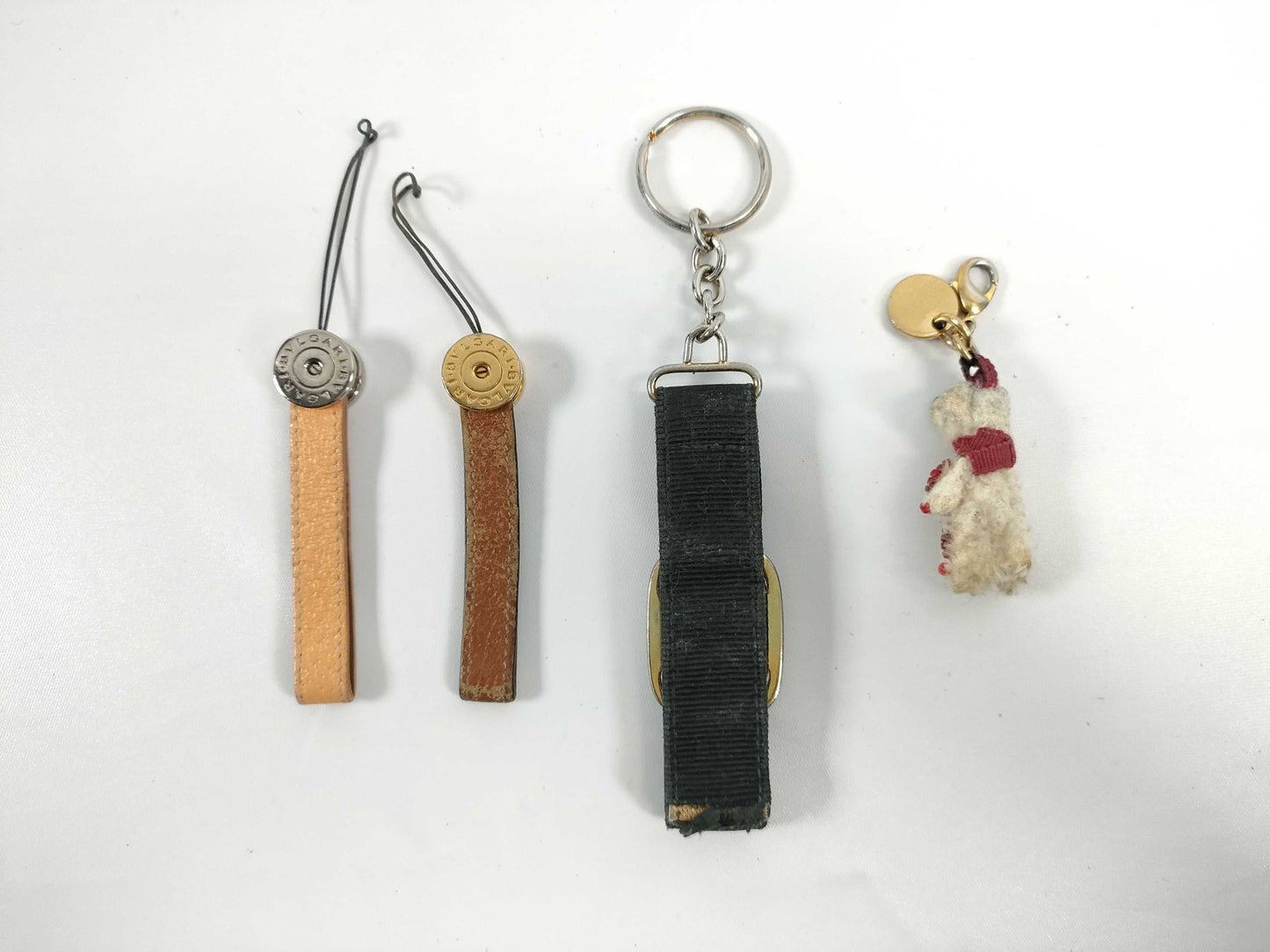 BVLGARI Bulgari Strap*2 / Prada Ferragamo Keychain*2 Key Case/Keychain