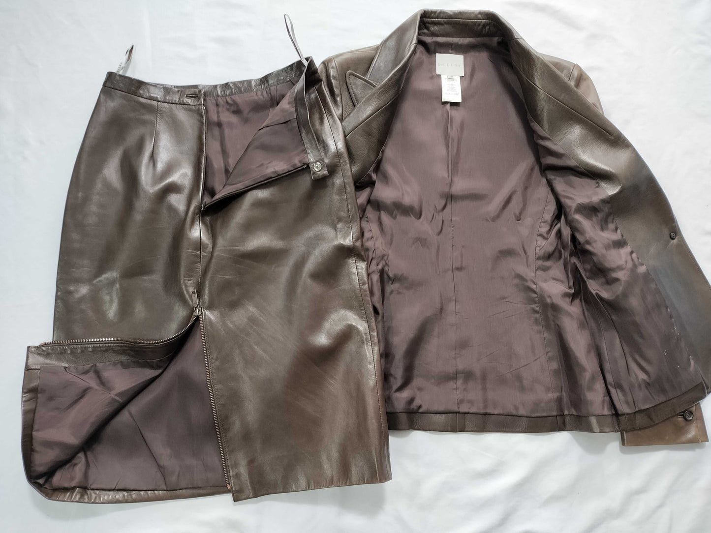 CELINE Lambskin Set-Up Jacket Other Apparel
