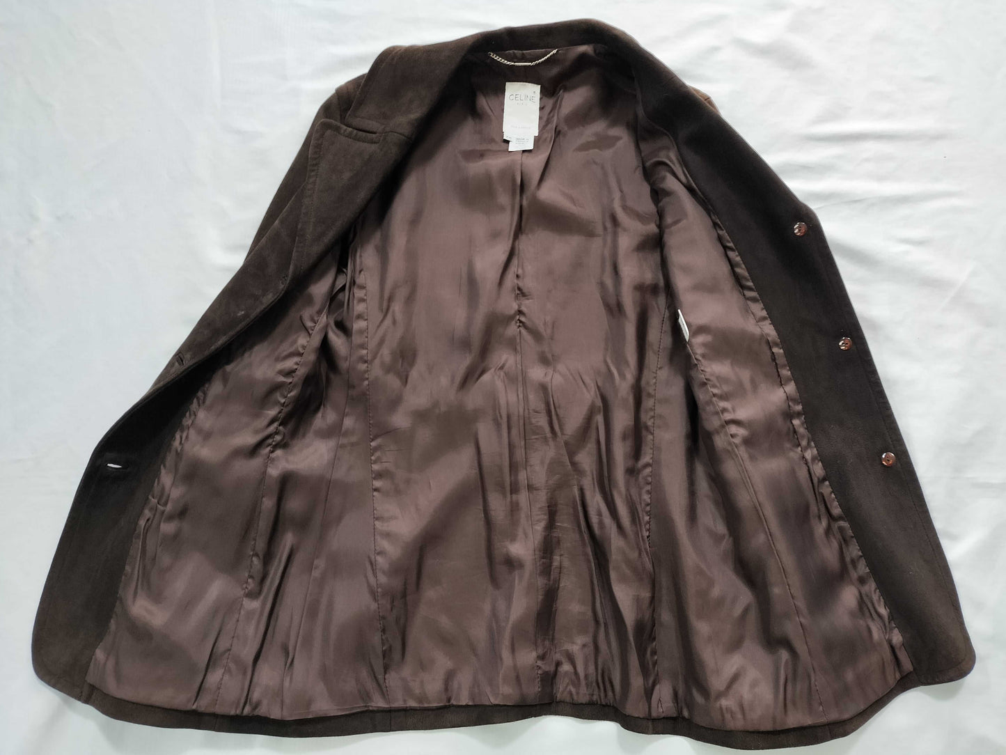 CELINE Lamb Leather Jacket Coat DBR Jacket