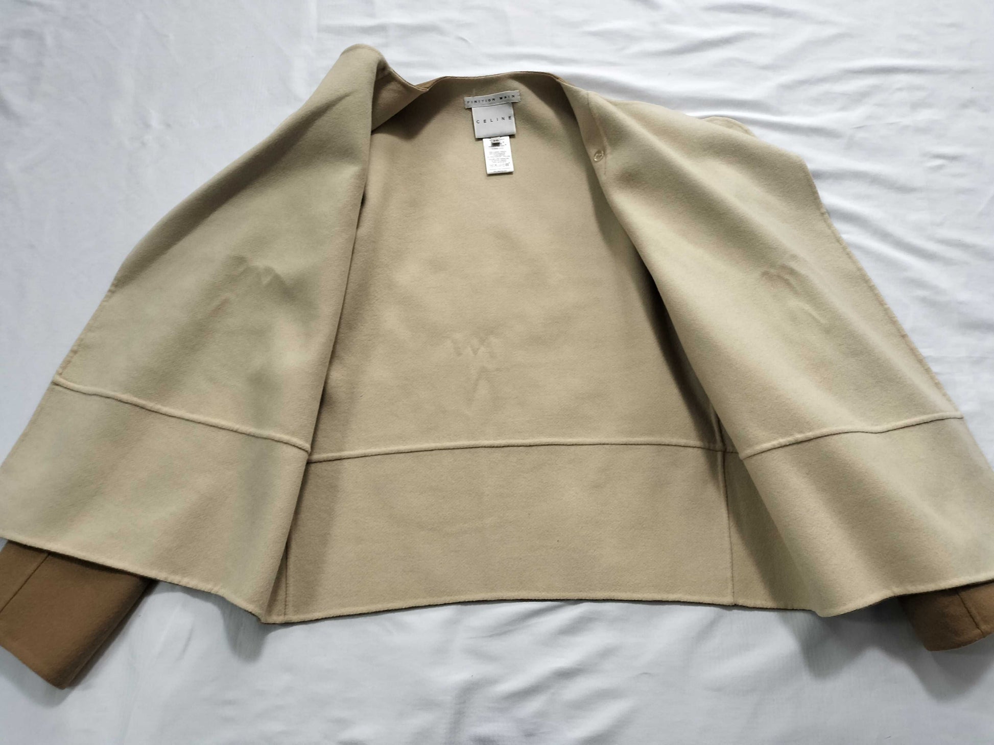 CELINE Finision Main Collarless Coat Coat