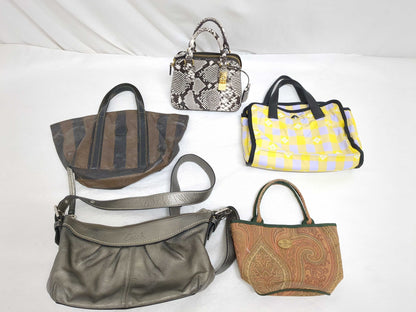 FENDI Pecan Pattern Handbags *5