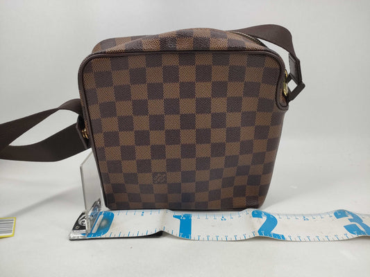 LOUIS VUITTON Damier N41442 Olaf PM Shoulder Bag