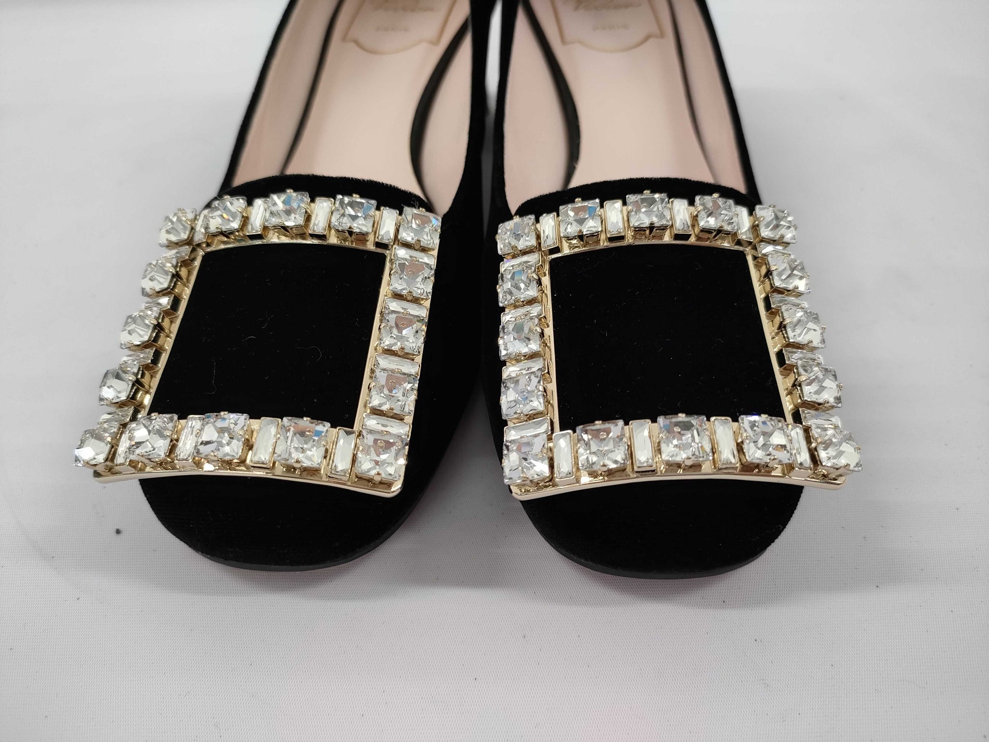 Roger Vivier Beaded Suede Pumps Pumps