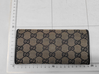 PRADA GG Canvas Long Wallet