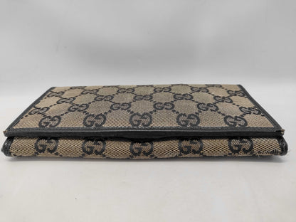 PRADA GG Canvas Long Wallet