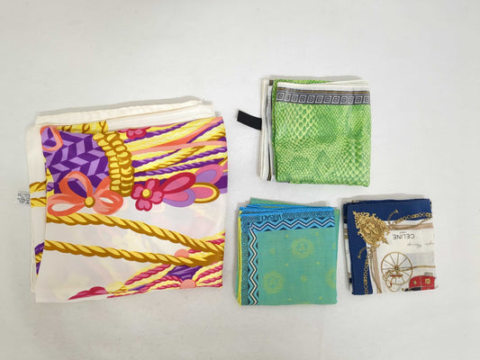 CELINE VERSACE scarf and other accessories 