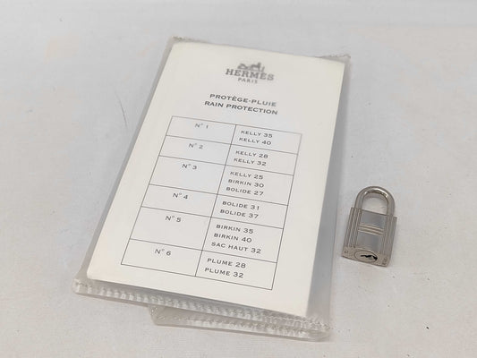 HERMES Cadena and Rain Cover 2-Piece Set Other Accessories