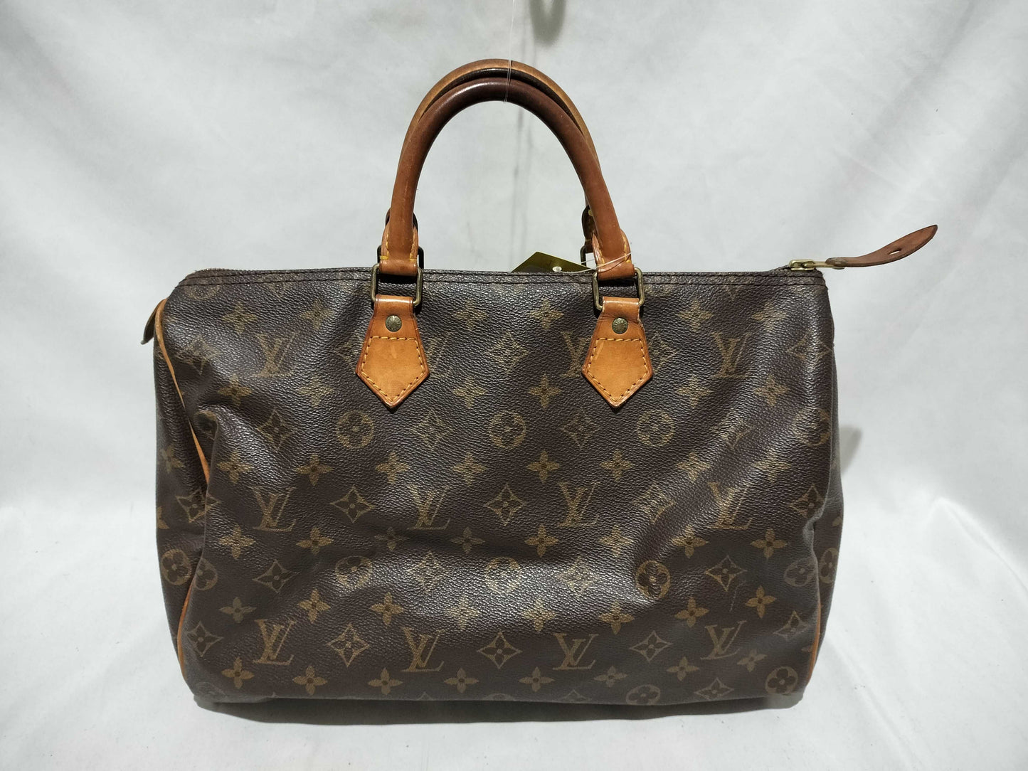 LOUIS VUITTON Monogram Speedy 35 Boston Bag
