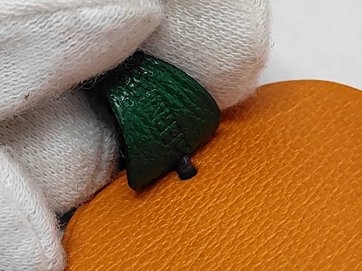 HERMES Fruit Charm Lemon/Orange 2-Piece Other Accessories