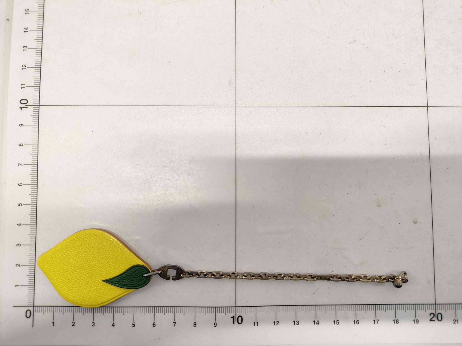 HERMES Fruit Charm Lemon/Orange 2-Piece Other Accessories