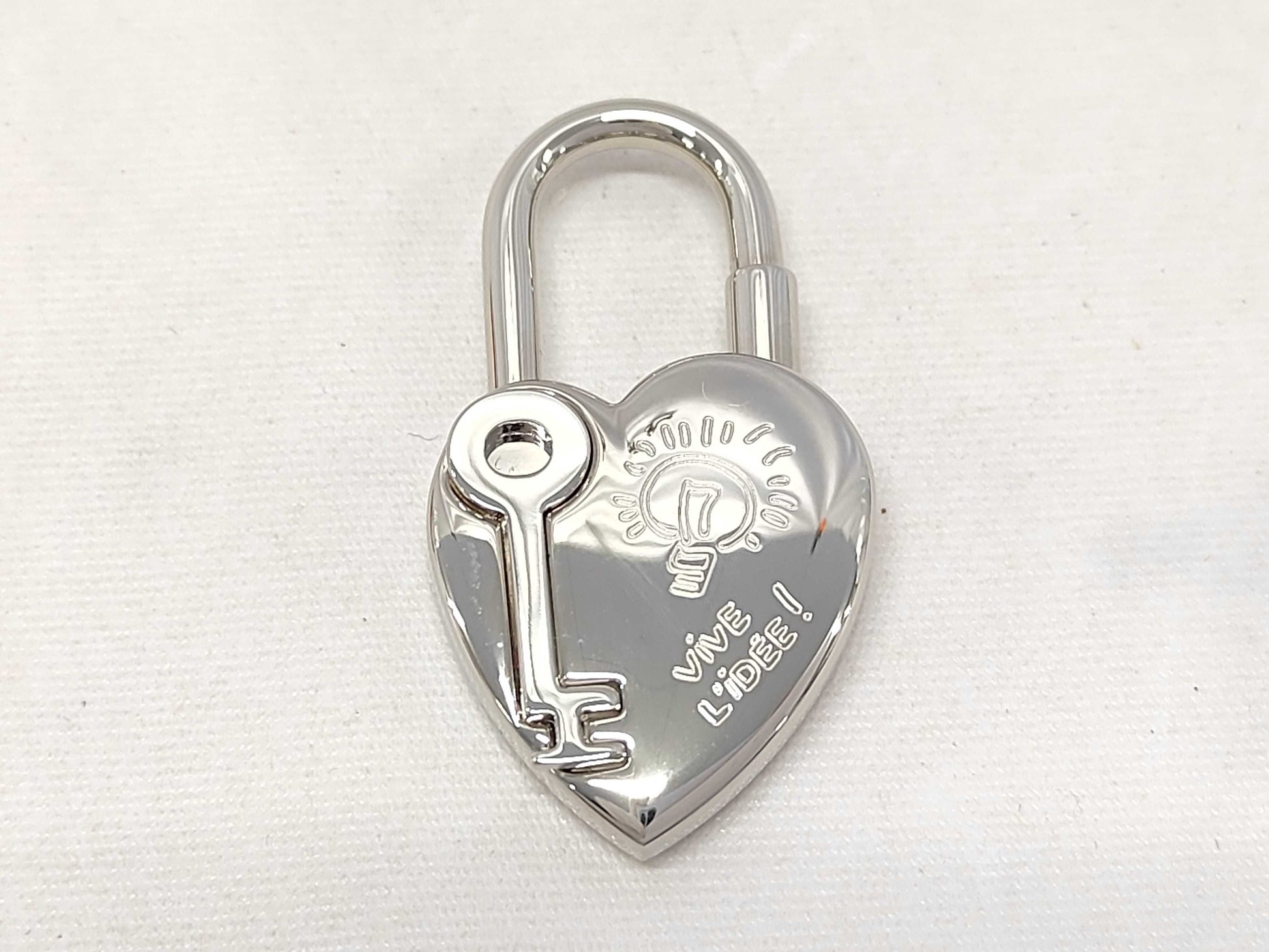 HERMES Fantasy Heart 2004 Cadena with Box Other Accessories