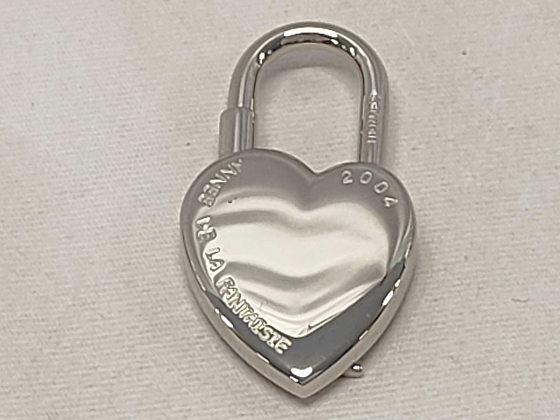 HERMES Fantasy Heart 2004 Cadena with Box Other Accessories