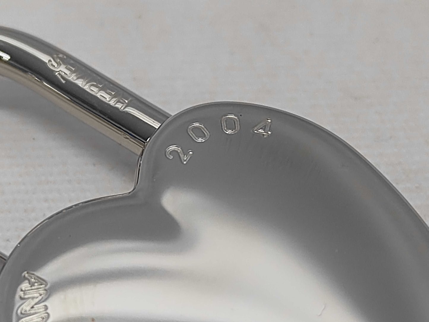 HERMES Fantasy Heart 2004 Cadena with Box Other Accessories