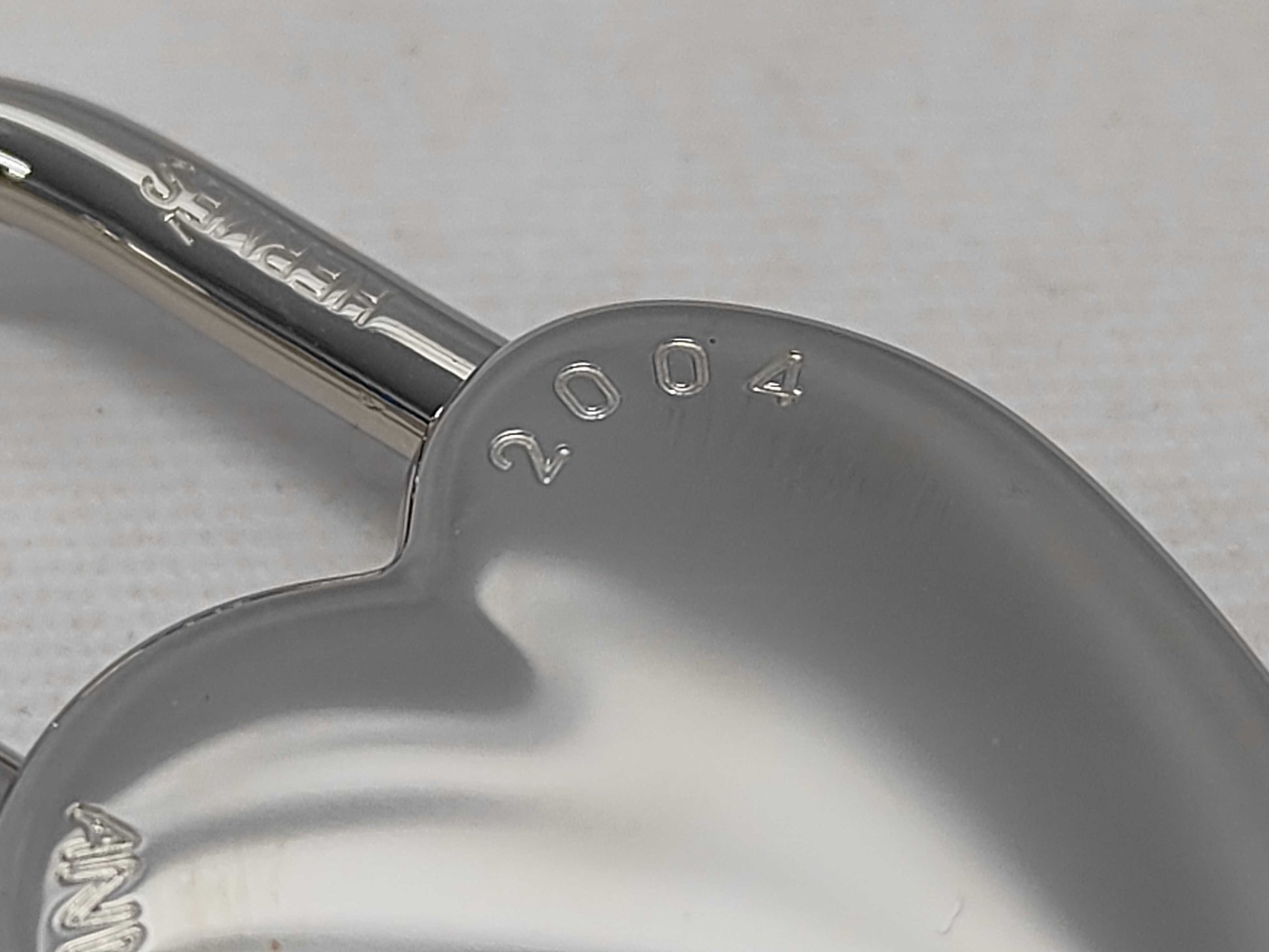 HERMES Fantasy Heart 2004 Cadena with Box Other Accessories