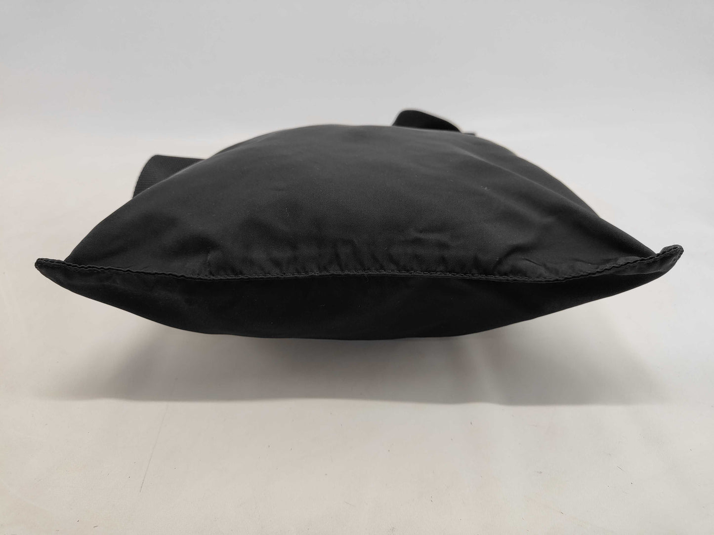 PRADA Nylon Triangle Plate Shoulder Bag