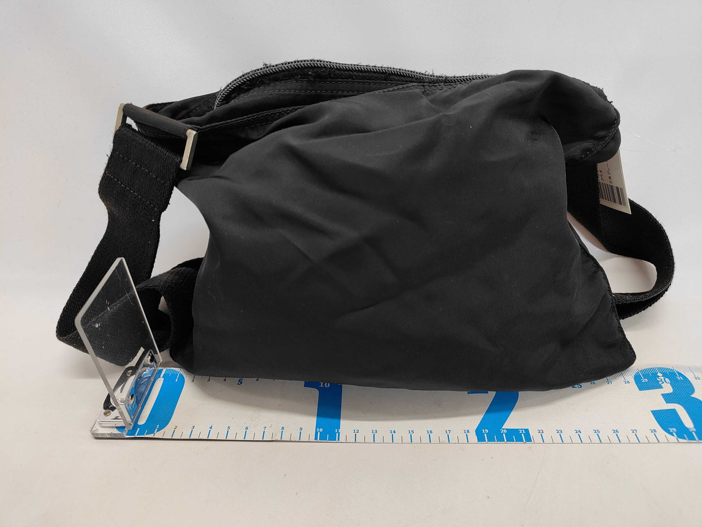 PRADA Triangle Plate Shoulder Bag