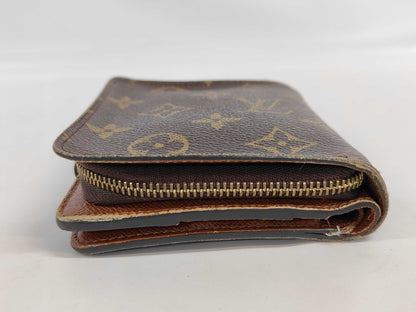 LOUIS VUITTON Monogram M61667 Compact Zip Wallet