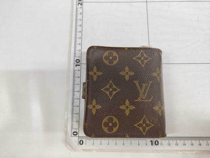 LOUIS VUITTON Monogram M61667 Compact Zip Wallet