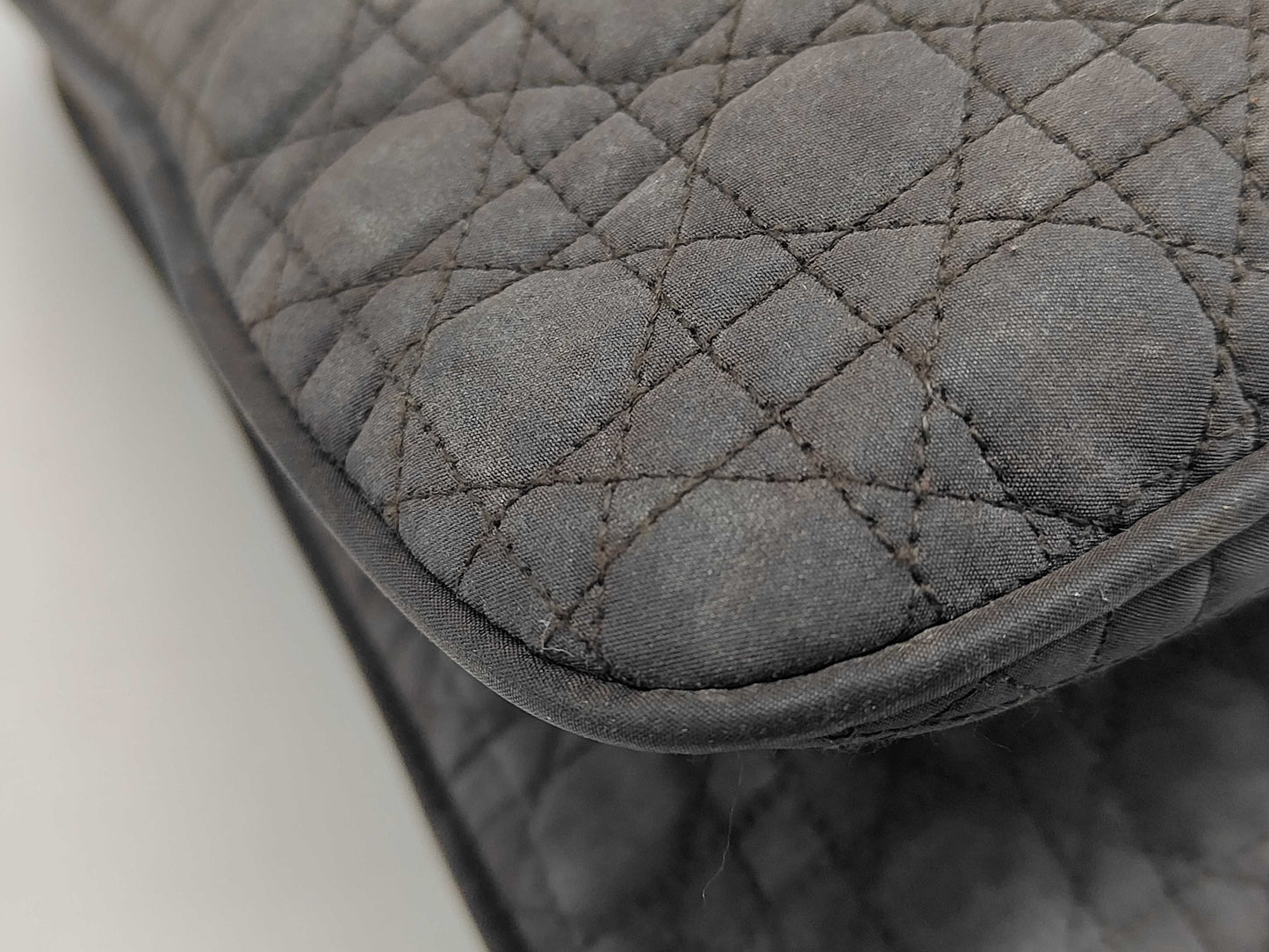 Dior Lady Dior Nylon Semi-Shoulder Bag