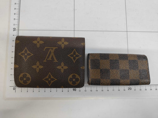 LOUIS VUITTON Monogram Wallet and 3-Piece Accessory Set Other Accessories