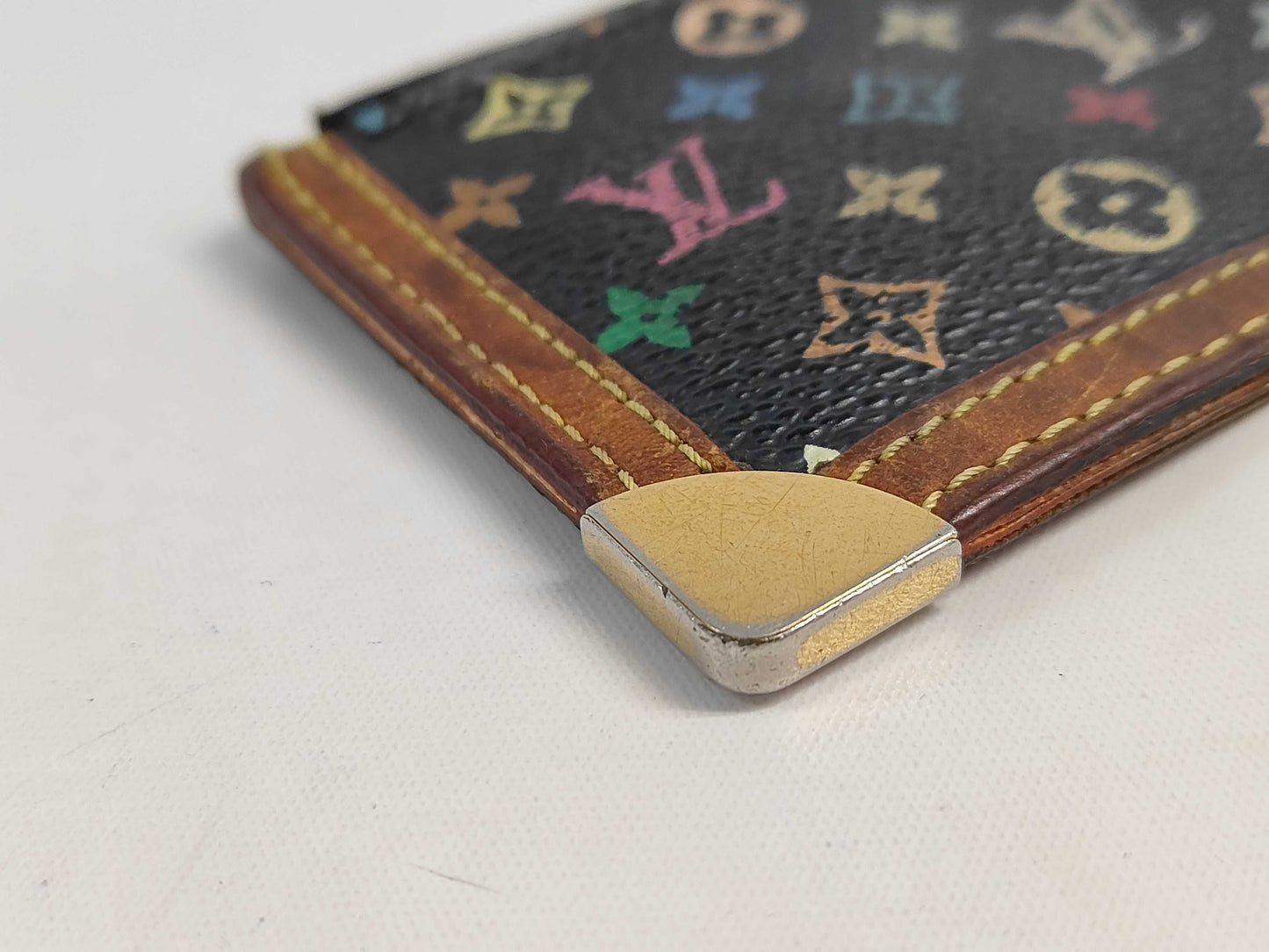 LOUIS VUITTON Monogram M13664 Multicolor Pochette Cle Coin Case