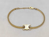 CELINE Articulate Triomphe Bracelet Bangle