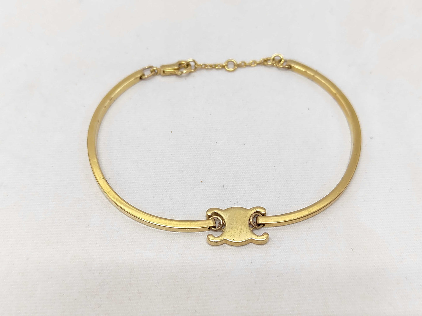 CELINE Articulate Triomphe Bracelet Bangle