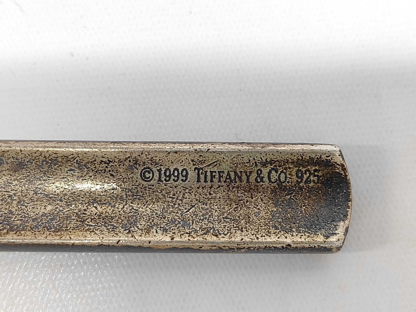 Tiffany & Co. SV925 1837 Bar Top Pendant 