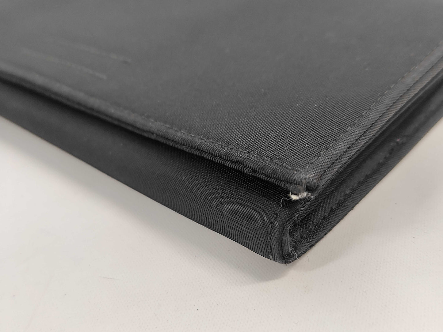 PRADA Nylon Triangle Logo Long Wallet