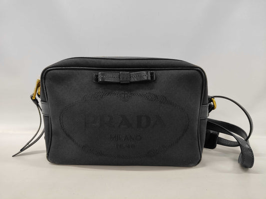 PRADA Jacquard Shoulder Bag Shoulder Bag