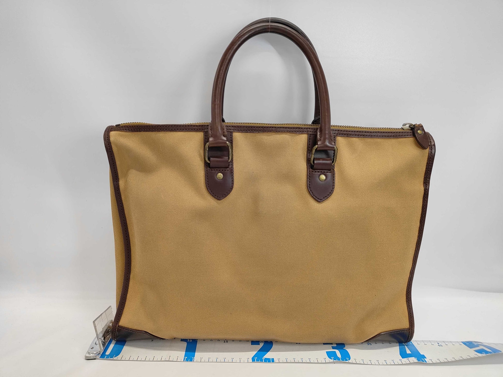 Ralph Lauren canvas business bag
