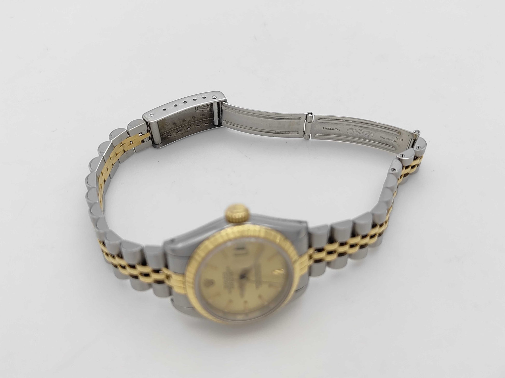 ROLEX 69173 R825847 Champagne Dial Jubilee Women's Watch