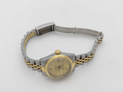 ROLEX 69173 R825847 Champagne Dial Jubilee Women's Watch