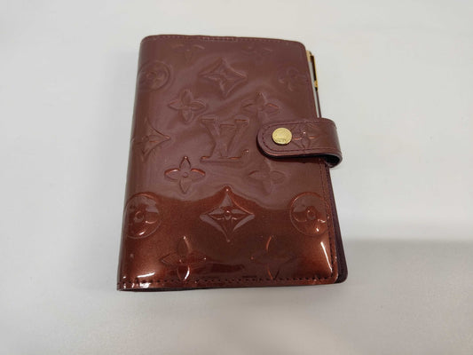 LOUIS VUITTON Vernis Agenda PM Notebook Cover