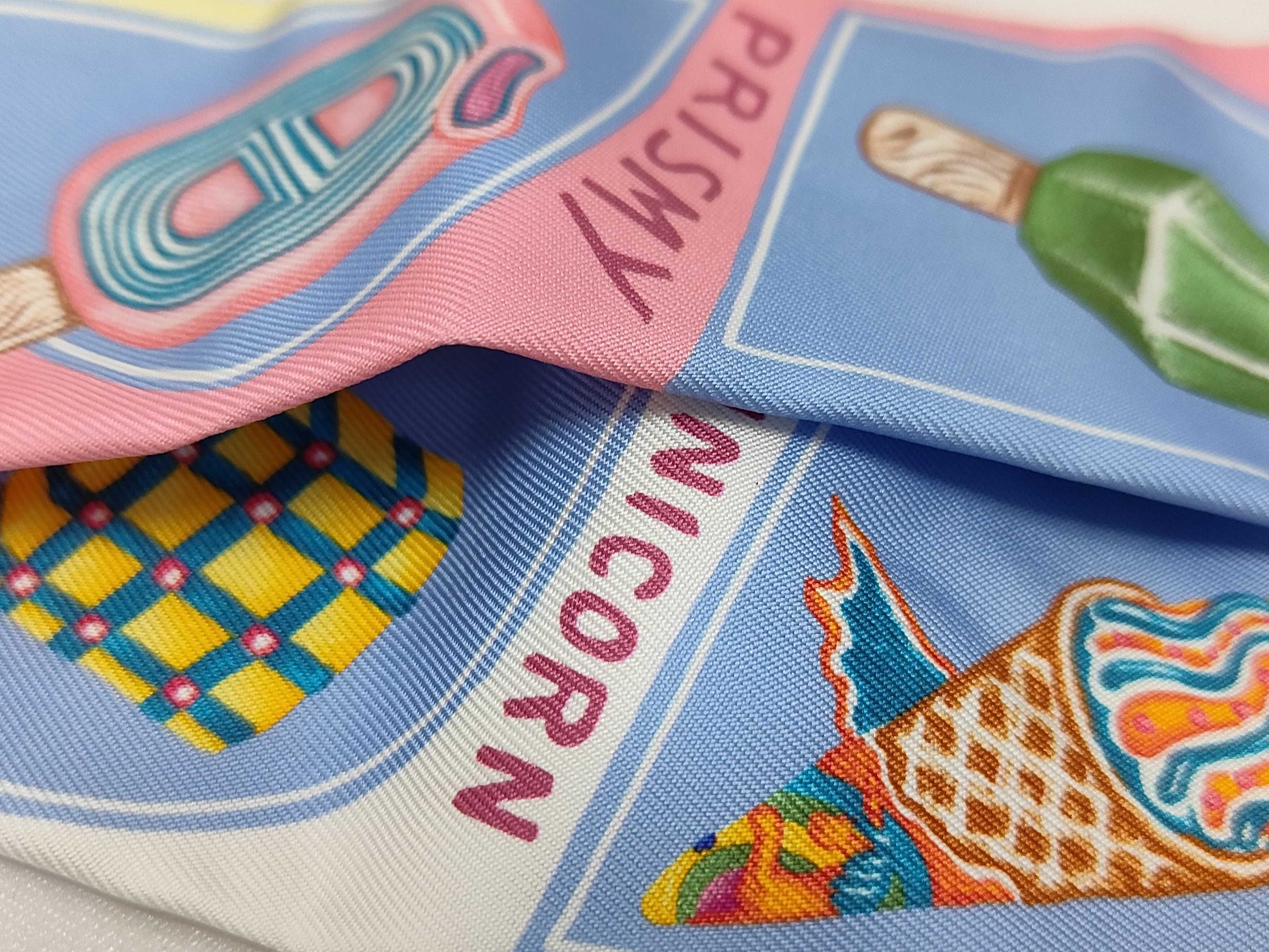 HERMES Twilly FUNNY ICE CREAM Multicolor Other Accessories