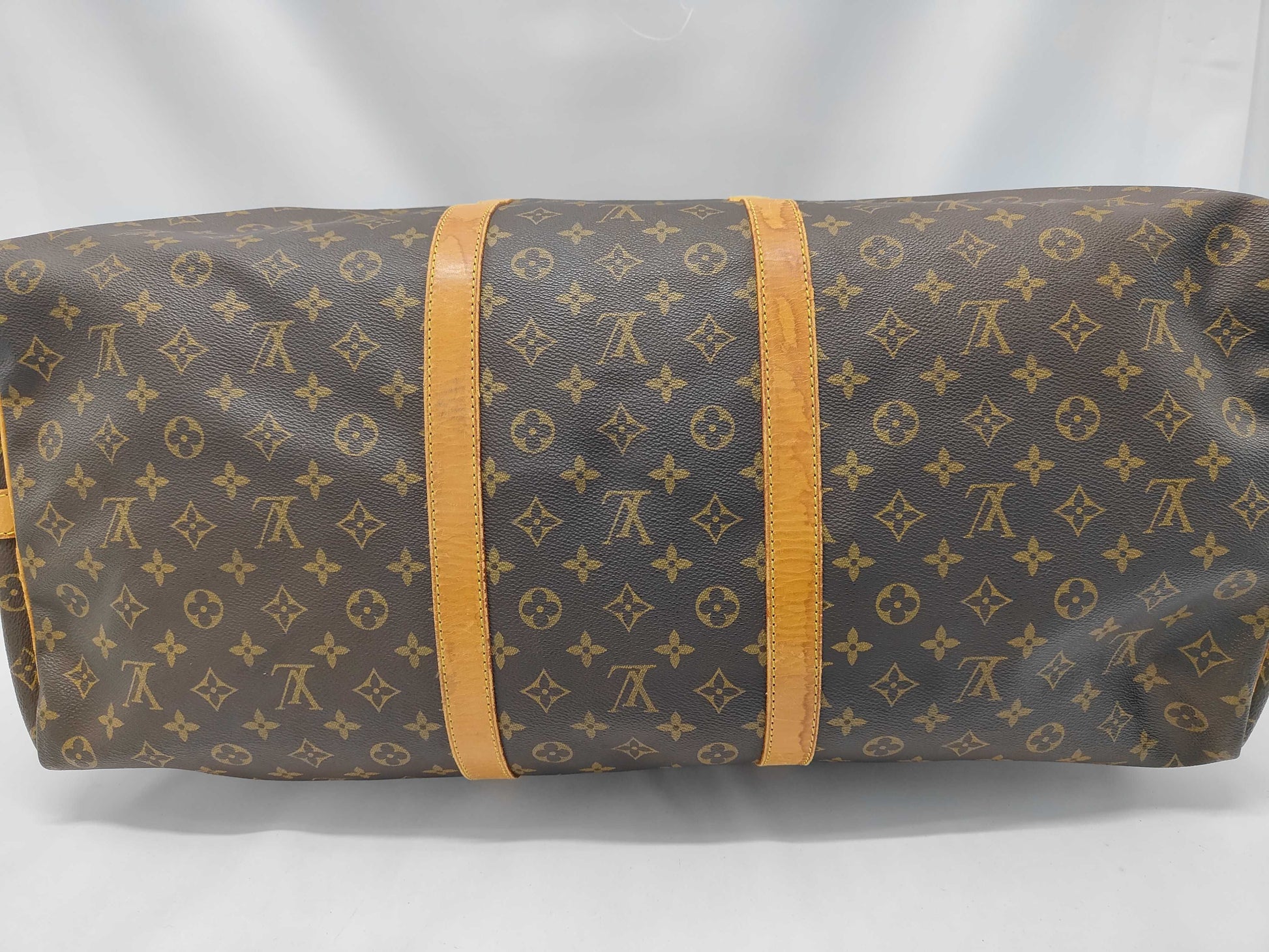 LOUIS VUITTON Monogram M41412 Keepall Bandouliere 60 Boston Bag