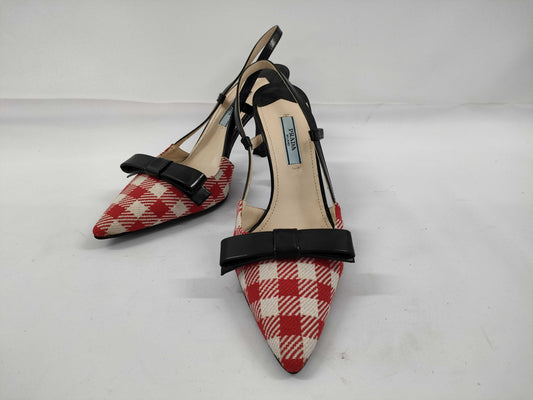PRADA Checkered Pumps