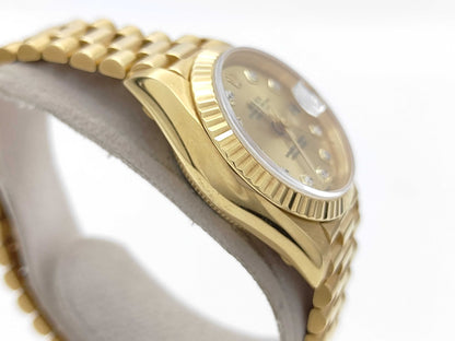 ROLEX 69178G W416963 Champagne Dial Women's Watch