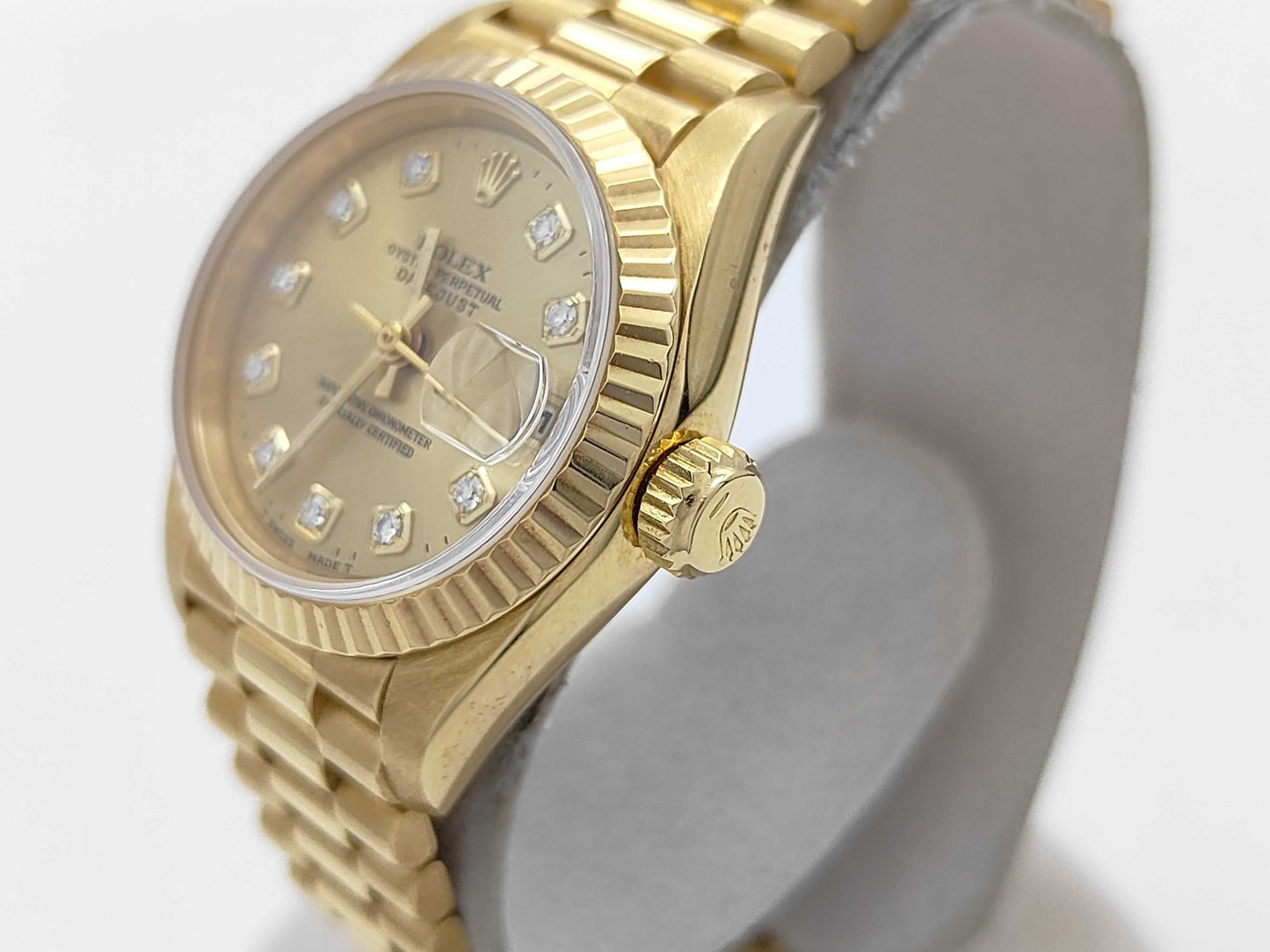 ROLEX 69178G W416963 Champagne Dial Women's Watch