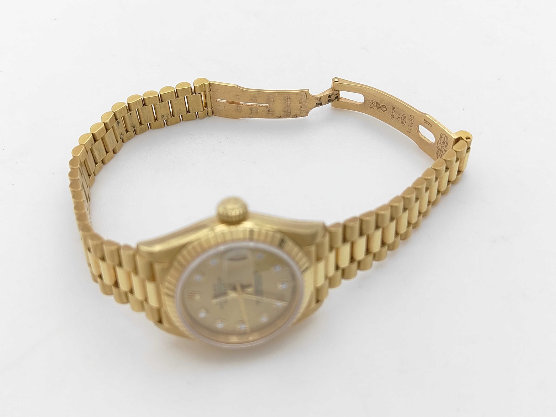 ROLEX 69178G W416963 Champagne Dial Women's Watch