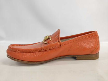 GUCCI Enamel Loafers