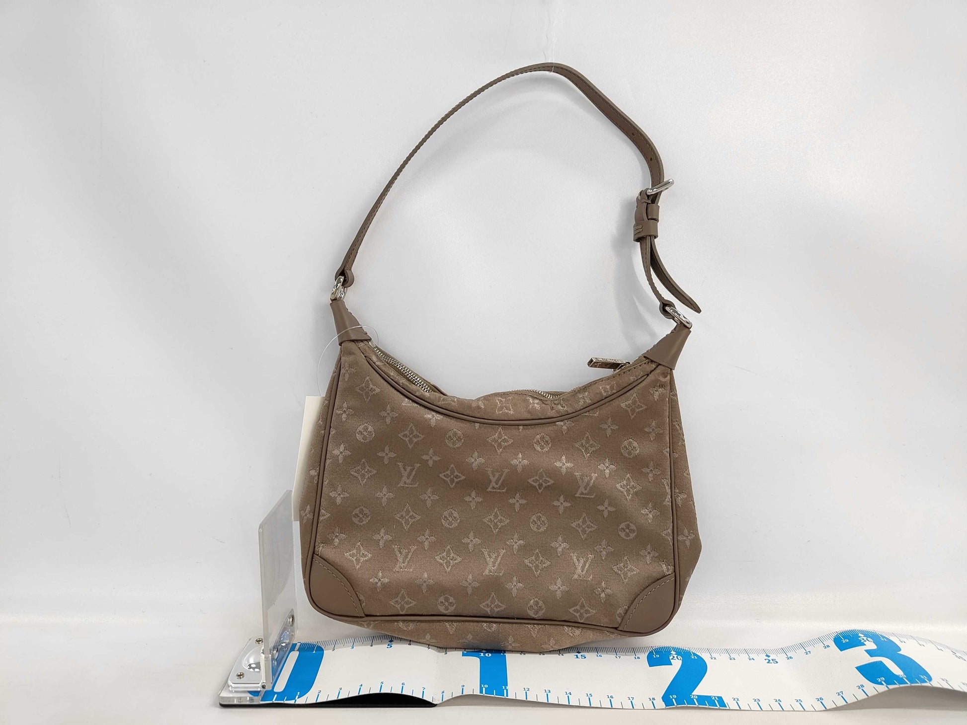 LOUIS VUITTON Monogram Satin Little Boulogne Pouch