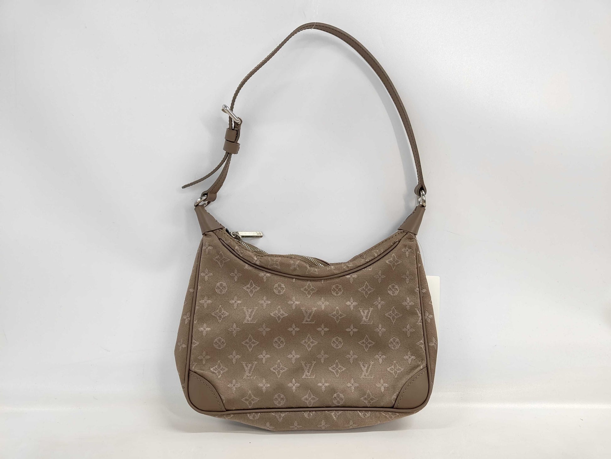 LOUIS VUITTON Monogram Satin Little Boulogne Pouch