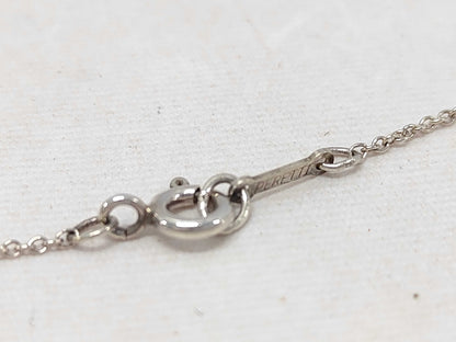 Tiffany & Co. SV925 Bean Necklace