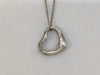 Tiffany & Co. SV925 Open Heart Necklace