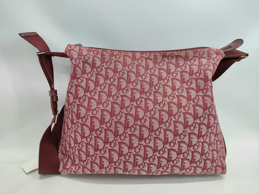 Dior Trotter Canvas Shoulder Bag 