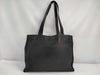 CHANEL Lambskin Leather Tote Bag with Coco Mark, Black